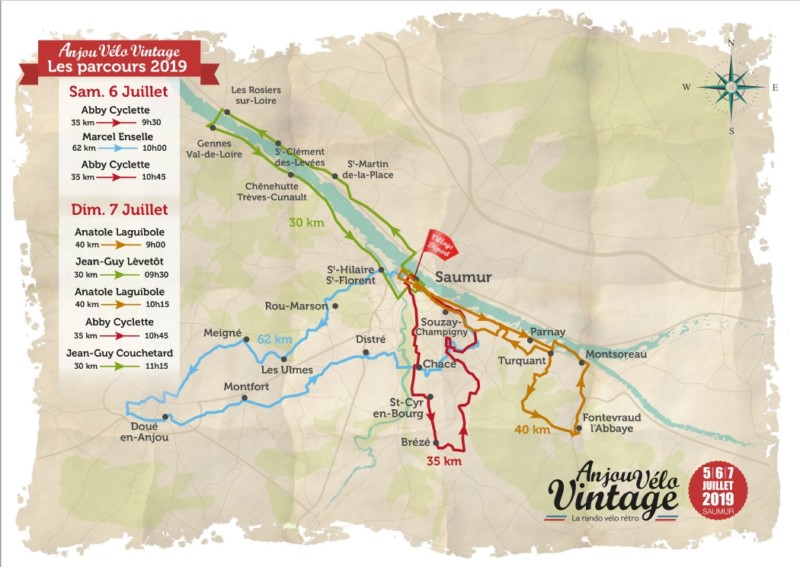 parcours anjou vélo vintage