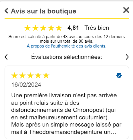 avis client